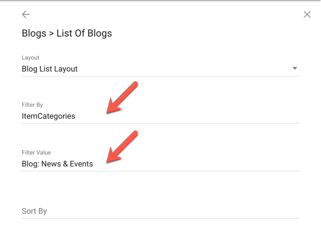 Categories - Component Manager
