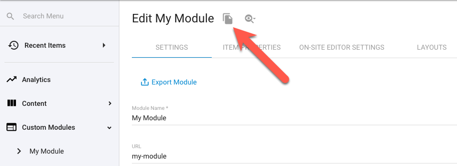 Duplicate Module