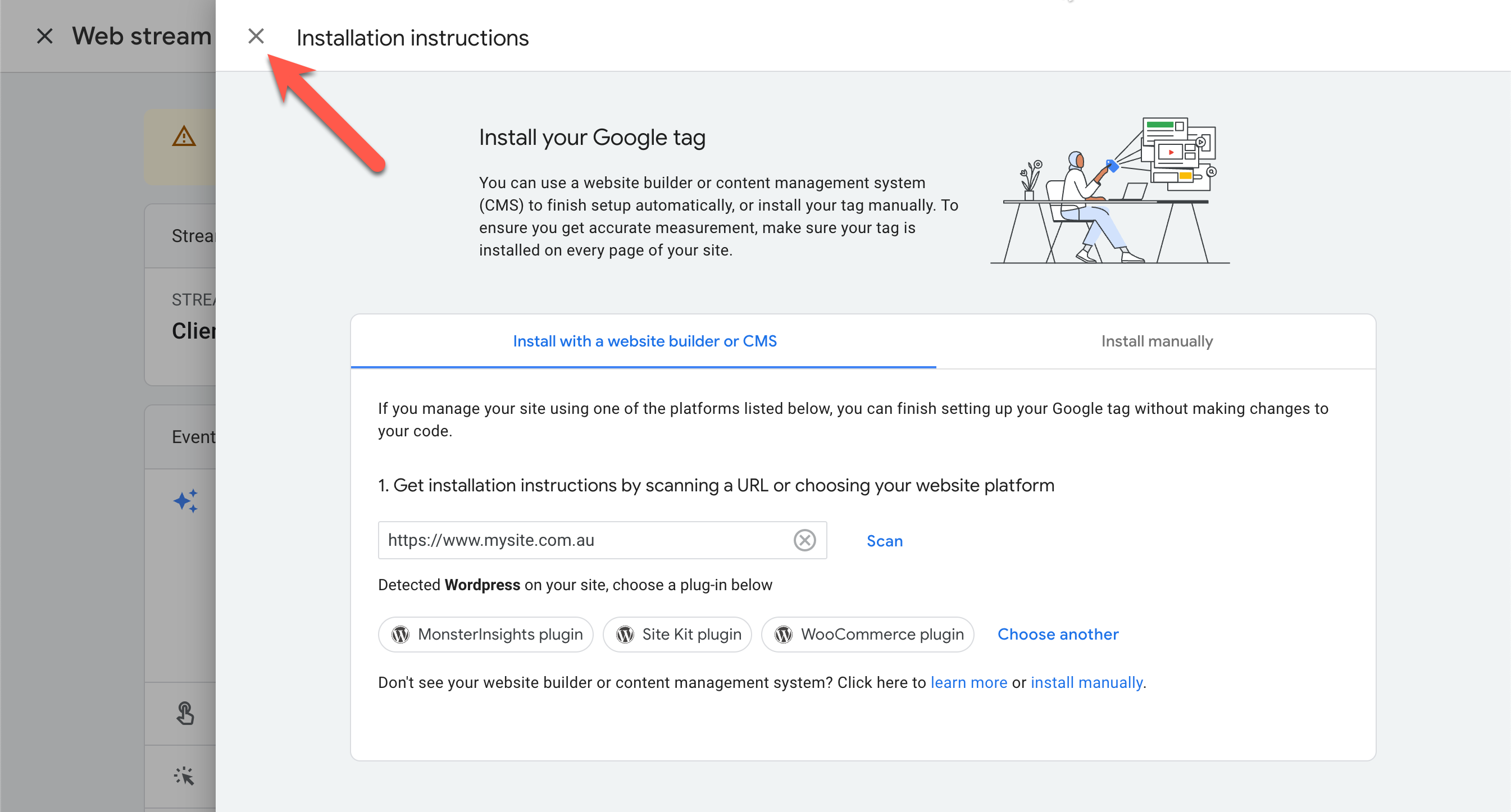 Set up Analytics property