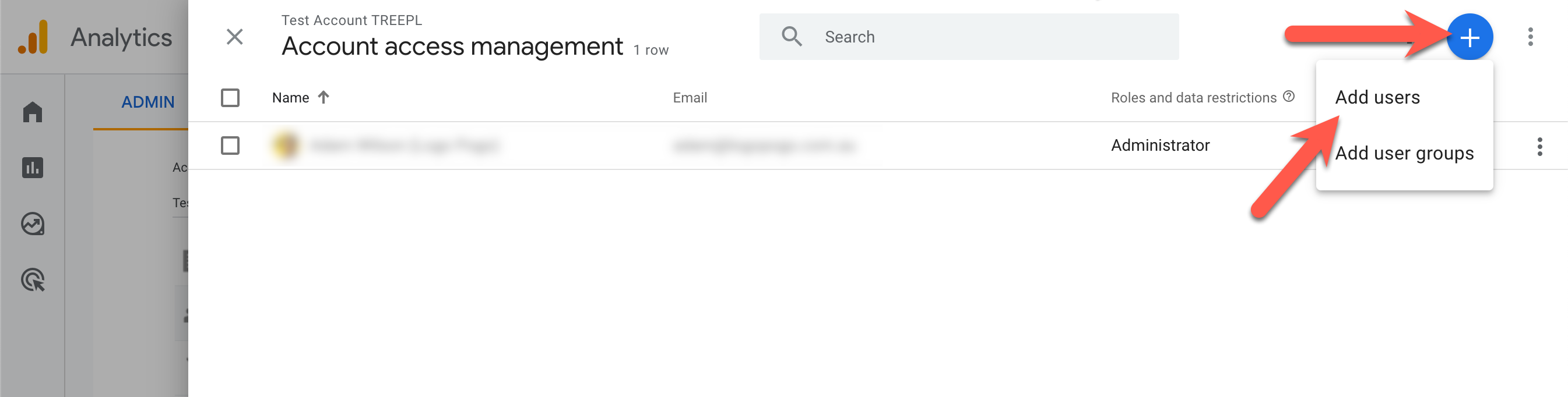Set up Analytics property