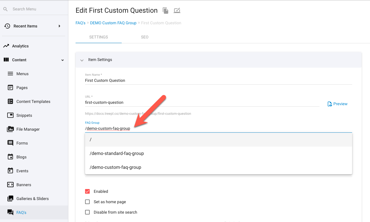 FAQs - Assign to Group