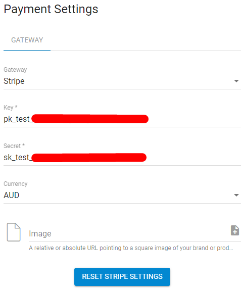Stripe currency selection example